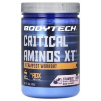 Critical Aminos XT, аминокислоты для приема после тренировки, со вкусом клубничного лимонада, 455 г (16 унций) — BodyTech