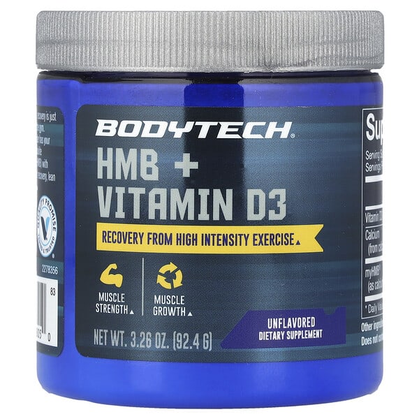 bdt06805_v_8.jpg HMB + витамин D3, без добавок, 92,4 г (3,26 унции) — BodyTech