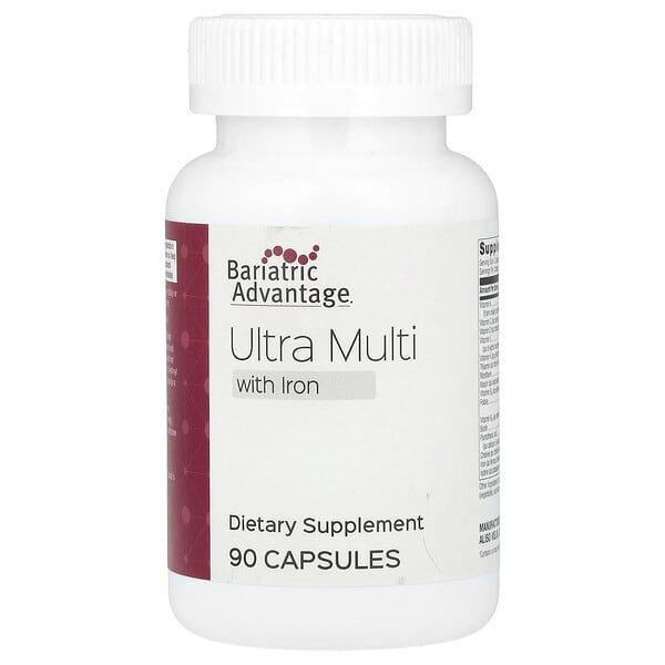 bdv94260_v_8.jpg Ultra Multi с железом, 90 капсул — Bariatric Advantage