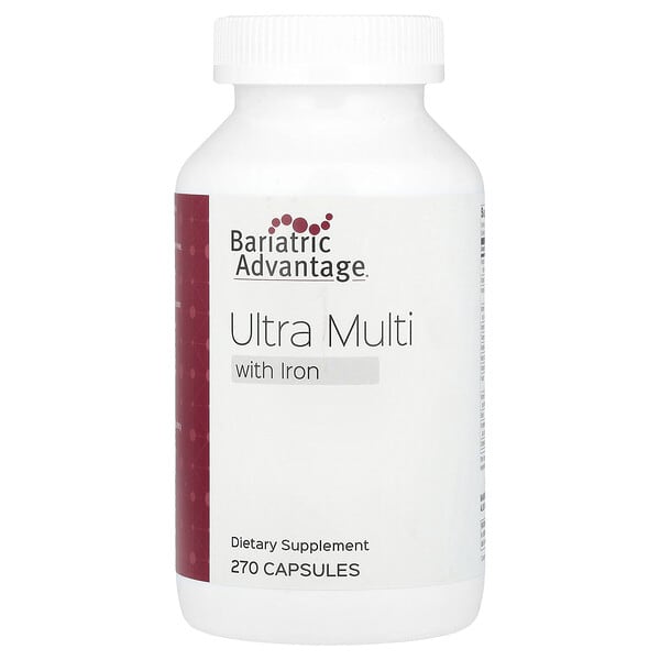 bdv94261_v_8.jpg Ultra Multi с железом, 270 капсул — Bariatric Advantage