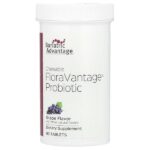 Жевательные пробиотики FloraVantage, виноград, 90 таблеток — Bariatric Advantage