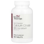 нежевательный цитрат кальция, 180 таблеток — Bariatric Advantage