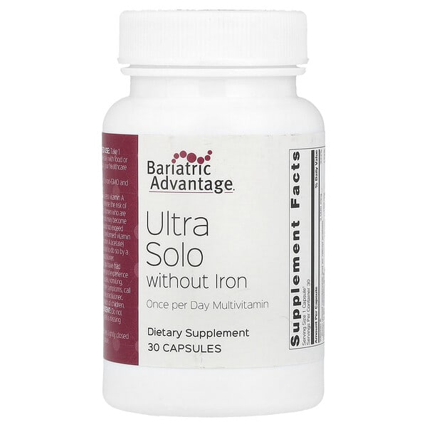 bdv95275_v_8.jpg Ultra Solo без железа, 30 капсул — Bariatric Advantage