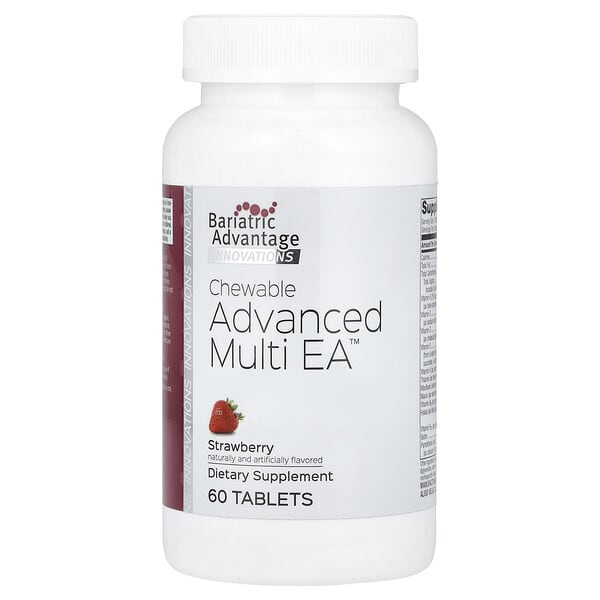 bdv95323_v_8.jpg Chewable Advanced Multi EA, клубника, 60 таблеток — Bariatric Advantage