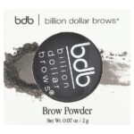 Brows, пудра для бровей, ворон, 2 г (0,07 унции) — Billion Dollar Beauty — изображение 2