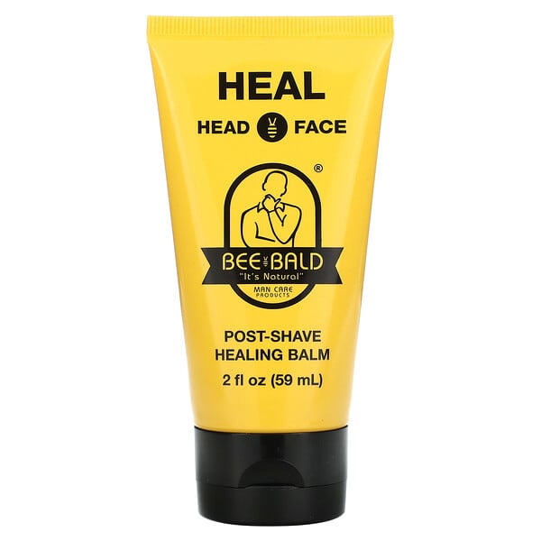 beb00419_v_8.jpg Heal, заживляющий бальзам после бритья, для головы и лица, 59 мл (2 жидк. унции) — Bee Bald