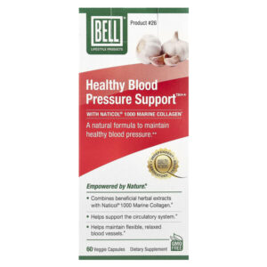 Healthy Blood Pressure Support™, 60 растительных капсул — Bell Lifestyle