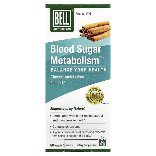 bel11017_v_38.jpg Blood Sugar Metabolism™, 60 растительных капсул — Bell Lifestyle