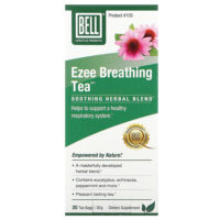 Ezee Breathing Tea, успокаивающая травяная смесь, 20 чайных пакетиков, 30 г — Bell Lifestyle