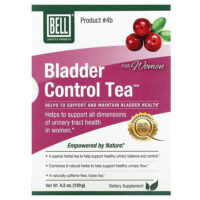 Bladder Control Tea™, для женщин, без кофеина, 120 г (4,2 унции) — Bell Lifestyle