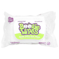 мягкие салфетки для носа с солевым раствором, без запаха, 30 шт. — Boogie Wipes