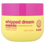 Whipped Dream, увлажняющий венчик для тела, персик и мандарин, 250 мл (8,5 жидк. унции) — b.fresh