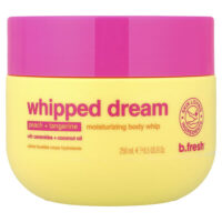 Whipped Dream, увлажняющий венчик для тела, персик и мандарин, 250 мл (8,5 жидк. унции) — b.fresh