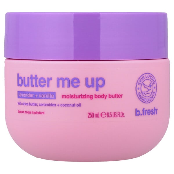bfh03748_v_10.jpg Butter Me Up, увлажняющее масло для тела, лаванда и ваниль, 250 мл (8,5 жидк. унции) — b.fresh