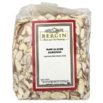 Сырой нарезанный ломтиками миндаль, 12 унций (340 г) — Bergin Fruit and Nut Company