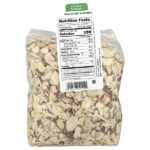 Сырой нарезанный ломтиками миндаль, 12 унций (340 г) — Bergin Fruit and Nut Company — изображение 2