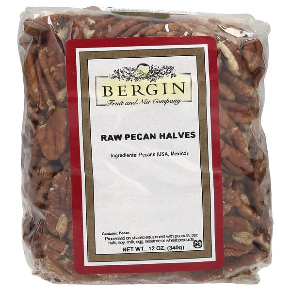 bfn00763_v_20.jpg Сырые половинки пекана, 340 г (12 унций) — Bergin Fruit and Nut Company
