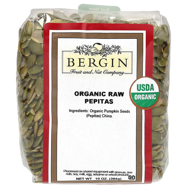 bfn00884_v_13.jpg Органические сырые тыквенные семечки, 284 г (10 унций) — Bergin Fruit and Nut Company