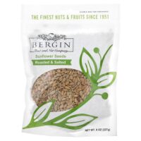 Семена подсолнечника, обжаренные и соленые, 227 г (8 унций) — Bergin Fruit and Nut Company