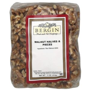 Грецкий орех половинками и кусочками, 312 г (11 унций) — Bergin Fruit and Nut Company
