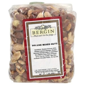 Смесь орехов класса люкс, 454 г (16 унций) — Bergin Fruit and Nut Company