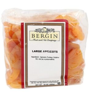 Крупный абрикос, 454 г (16 унций) — Bergin Fruit and Nut Company