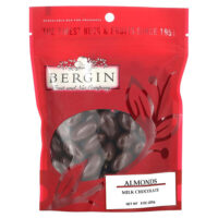 Молочный шоколад с миндалем, 227 г (8 унций) — Bergin Fruit and Nut Company