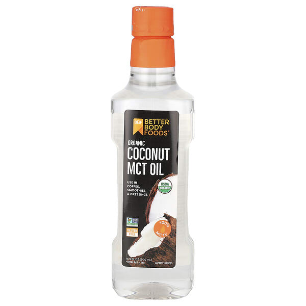 bfo00645_v_2.jpg органическое кокосовое масло MCT, 500 мл (16,9 жидк. унции) — BetterBody Foods