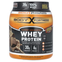 Super Advanced Whey Protein, улучшенный сывороточный протеин, со вкусом шоколада, 810 г (1,78 фунта) — Body Fortress