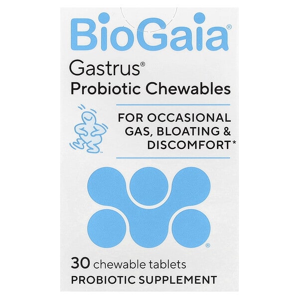 bga46017_v_141.jpg Gastrus®, жевательные пробиотики, 30 жевательных таблеток — BioGaia