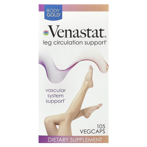 bgg09015_v_68.jpg Venastat®, поддержка кровообращения в ногах, 105 растительных капсул — BodyGold