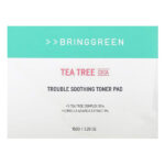 Tea Tree Cica, успокаивающий тонизирующий диск для проблем, 150 г (5,29 унции) — Bringgreen — изображение 2