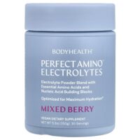 Perfect Amino™, электролиты, ягодная смесь, 150 г (5,3 унции) — BodyHealth