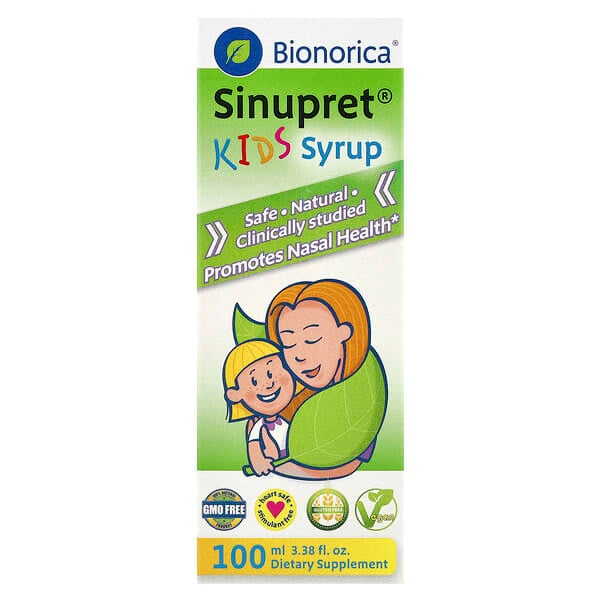 bir00022_v_43.jpg Bionorica, Sinupret®, сироп для детей, 100 мл (3,38 жидк. унции)