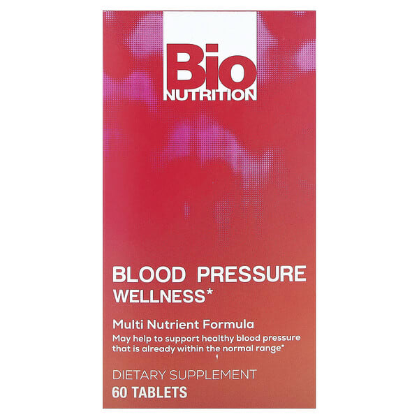 biu00303_v_36.jpg Здоровье кровяного давления, 60 таблеток — Bio Nutrition