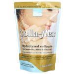 Colla-Flex, гидролизованный коллаген с босвеллией, диоксидом кремния и витамином C, натуральная ваниль, 240 г — Bio Nutrition