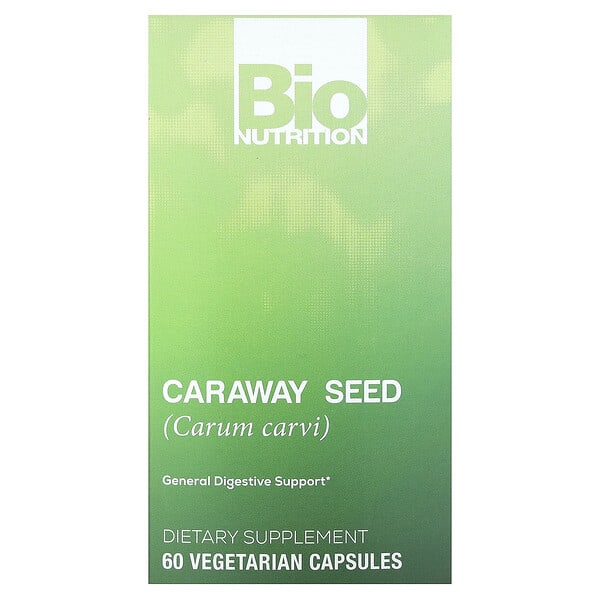biu00318_v_44.jpg тмин, 60 вегетарианских капсул (500 мг в 1 капсуле) — Bio Nutrition