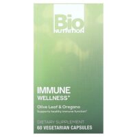 Immune Wellness, листья оливы и орегано, 60 вегетарианских капсул — Bio Nutrition
