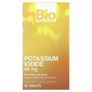 Йодид калия, 65 мг, 60 таблеток — Bio Nutrition