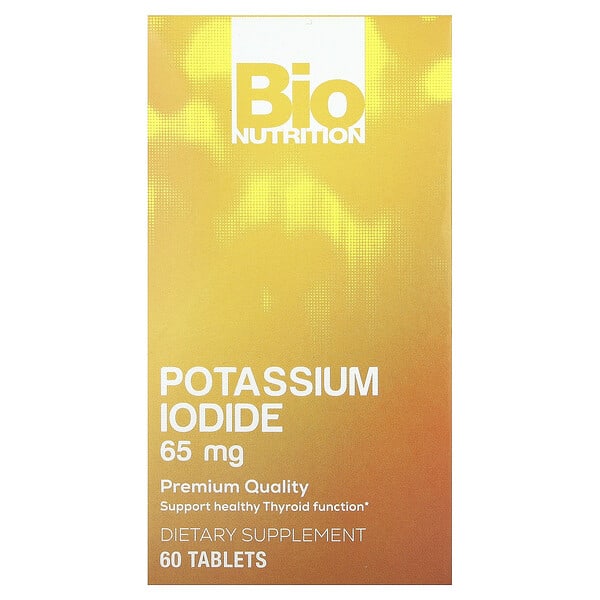 biu00334_v_39.jpg Йодид калия, 65 мг, 60 таблеток — Bio Nutrition