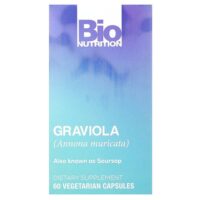 гравиола, 60 вегетарианских капсул (750 мг в одной капсуле) — Bio Nutrition
