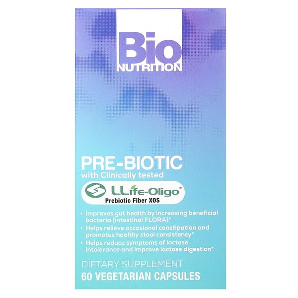 biu00359_v_37.jpg пребиотик, 60 вегетарианских капсул (700 мг в 1 капсуле) — Bio Nutrition
