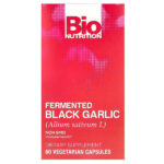 Ферментированный черный чеснок, 450 мг, 60 вегетарианских капсул — Bio Nutrition