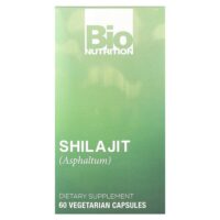 мумие (Asphaltum), 60 вегетарианских капсул (500 мг в 1 капсуле) — Bio Nutrition