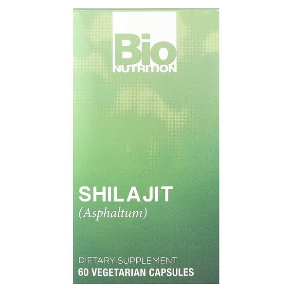 biu68757_v_20.jpg мумие (Asphaltum), 60 вегетарианских капсул (500 мг в 1 капсуле) — Bio Nutrition
