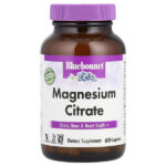 цитрат магния, 60 капсуловидных таблеток (200 мг в 1 шт.) — Bluebonnet Nutrition
