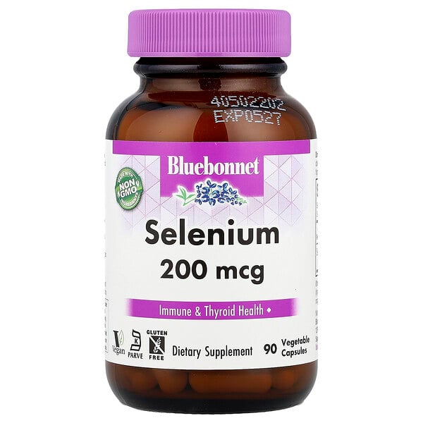 blb00736_v_47.jpg селен, 200 мкг, 90 растительных капсул — Bluebonnet Nutrition
