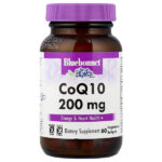 CoQ10, 200 мг, 60 желатиновых капсул — Bluebonnet Nutrition