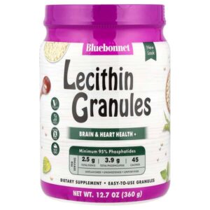 лецитин в гранулах, с нейтральным вкусом, 360 г (12,7 унции) — Bluebonnet Nutrition