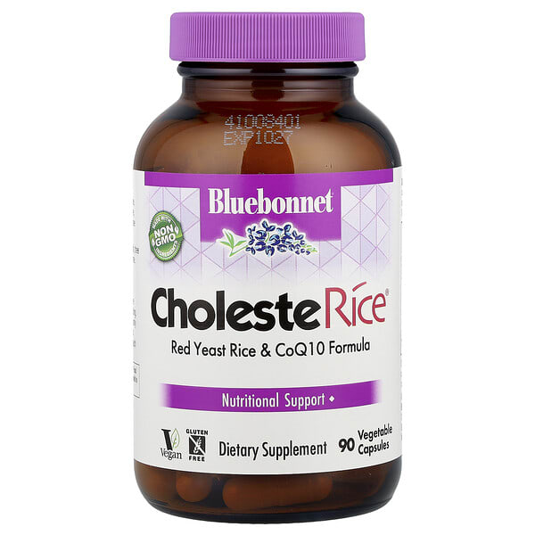 blb01132_v_49.jpg CholesteRice®, 90 растительных капсул — Bluebonnet Nutrition